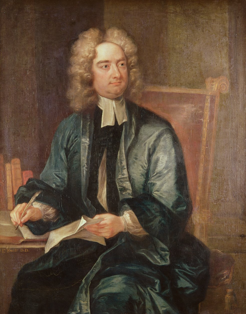 Ritratto di Jonathan Swift (1667-1745) c.1718 da Charles Jervas