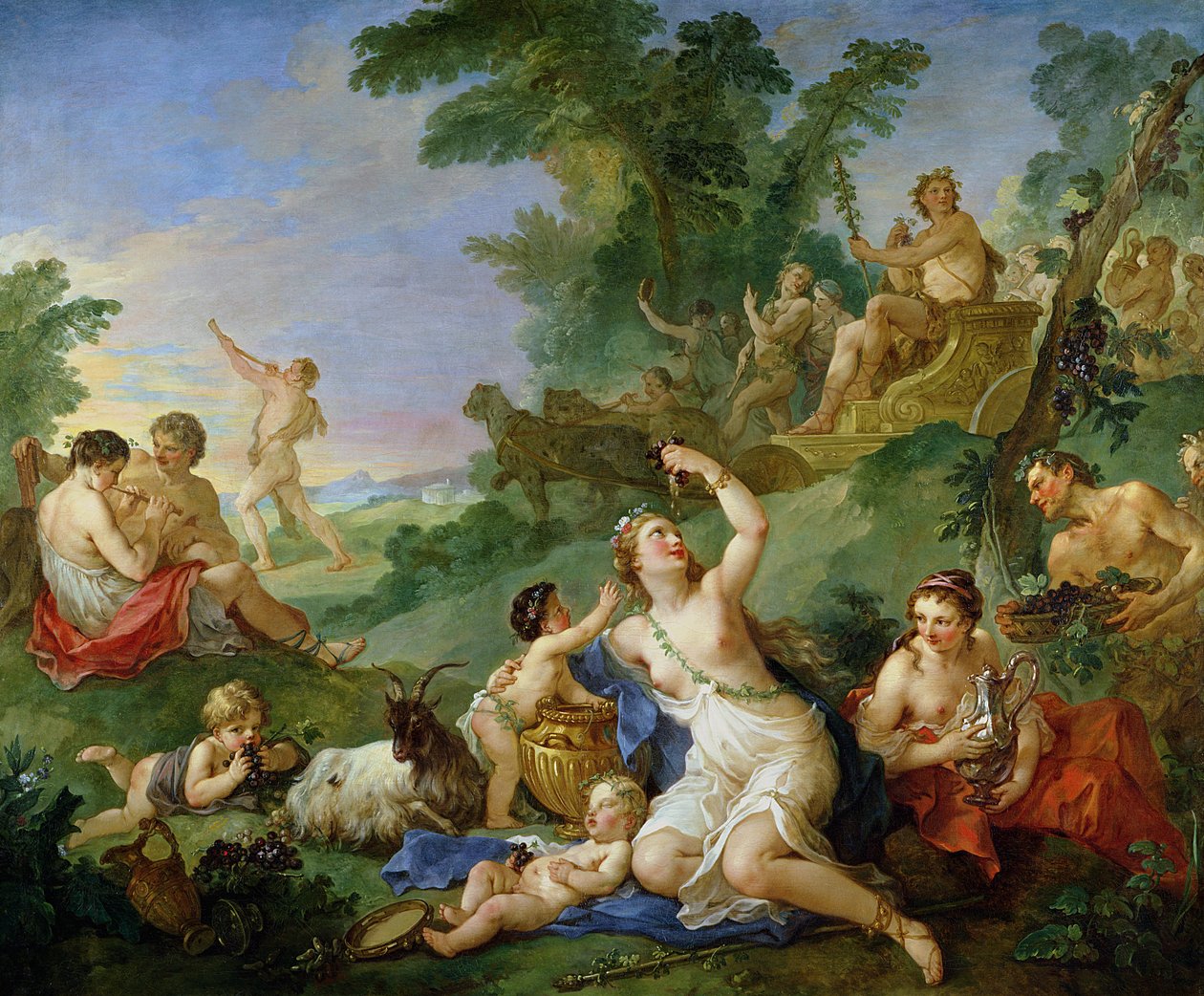 Il trionfo di Bacco da Charles Joseph Natoire
