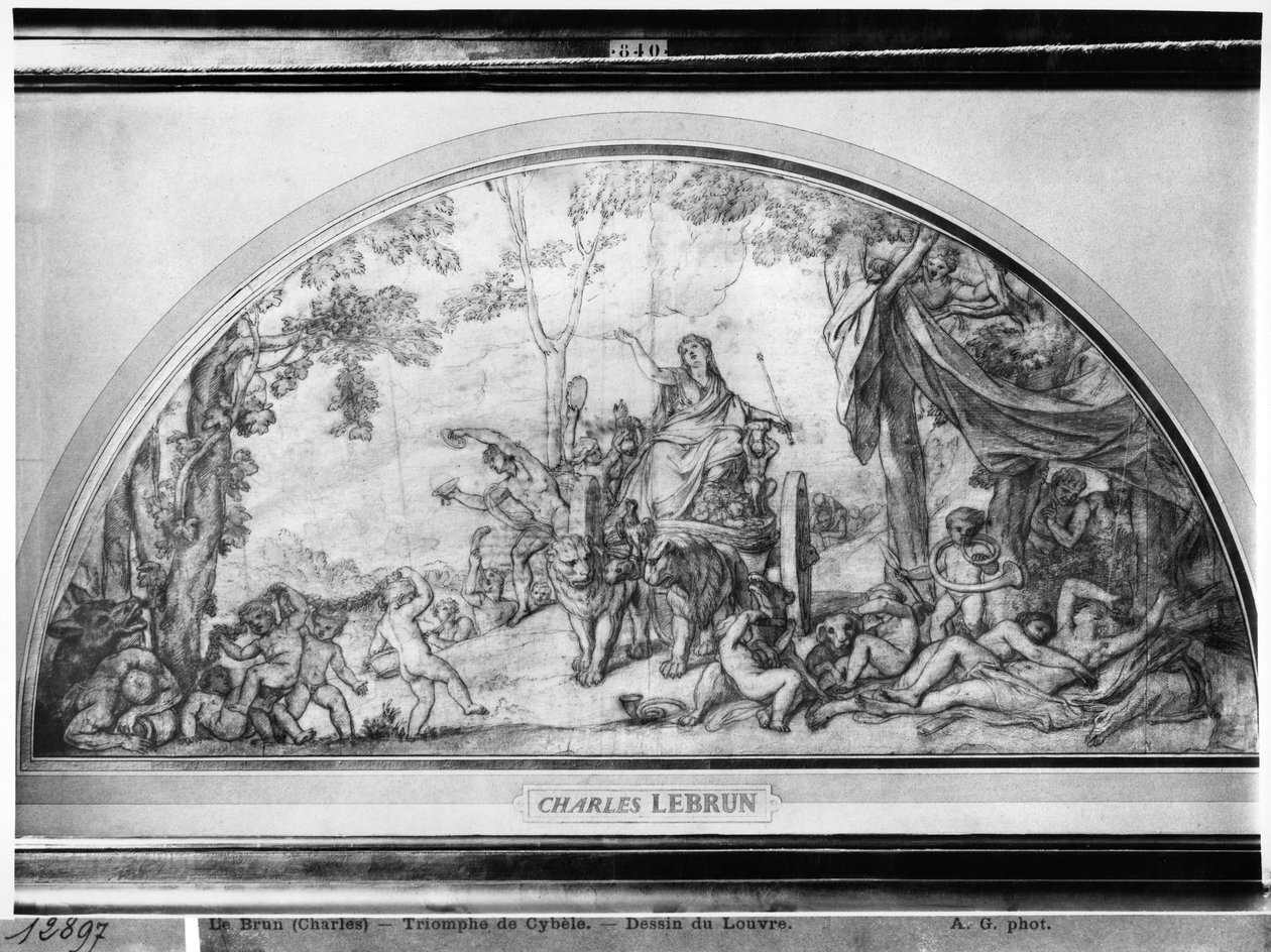 Cibele o il risveglio della Terra, c.1663 da Charles Le Brun