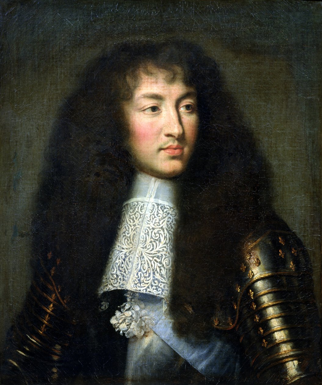 Ritratto di Luigi XIV (1638-1715) da Charles Le Brun