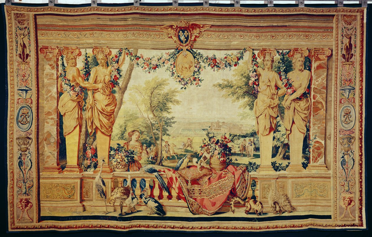 Il Mese di Luglio Castello di Vincennes, dalla serie di arazzi 