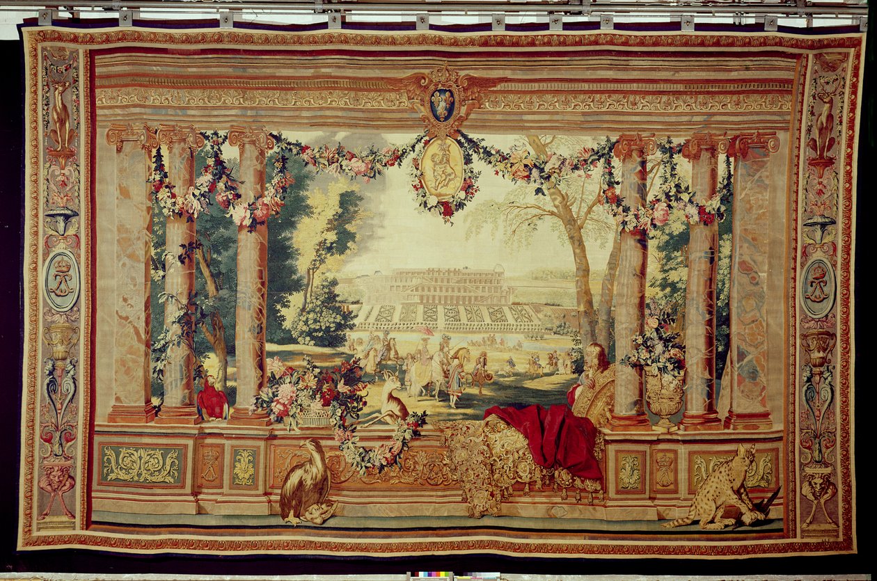 Il mese di maggio, Castello di Saint-Germain-en-Laye, dalla serie di arazzi 