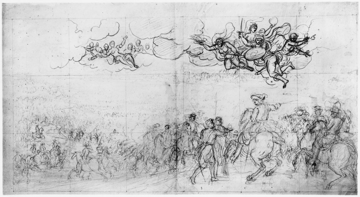 Il Passaggio sul Reno da Charles Le Brun