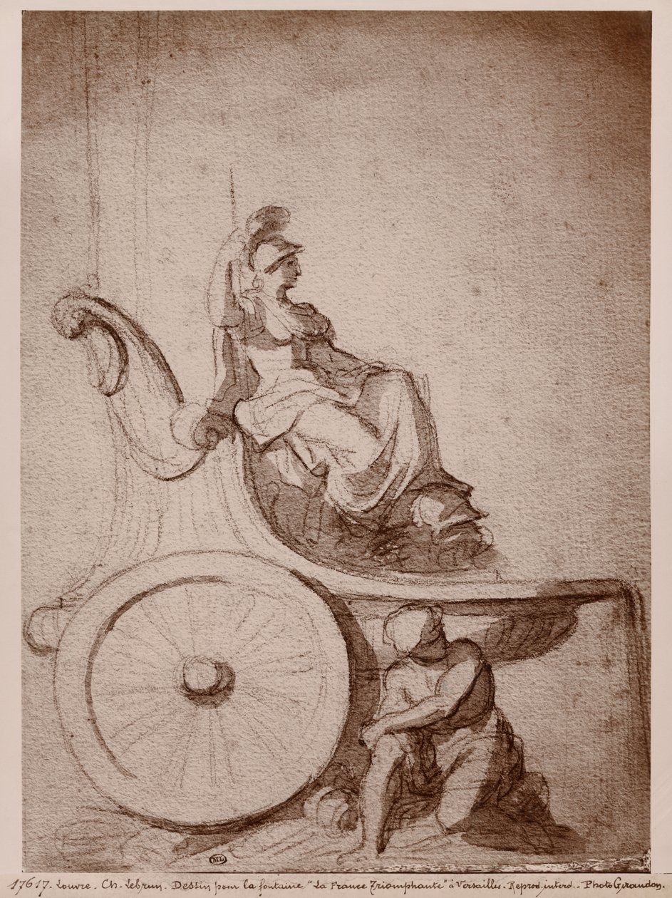Francia trionfante, c.1674 da Charles Le Brun