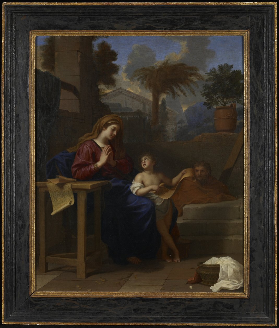 La Sacra Famiglia in Egitto da Charles LeBrun