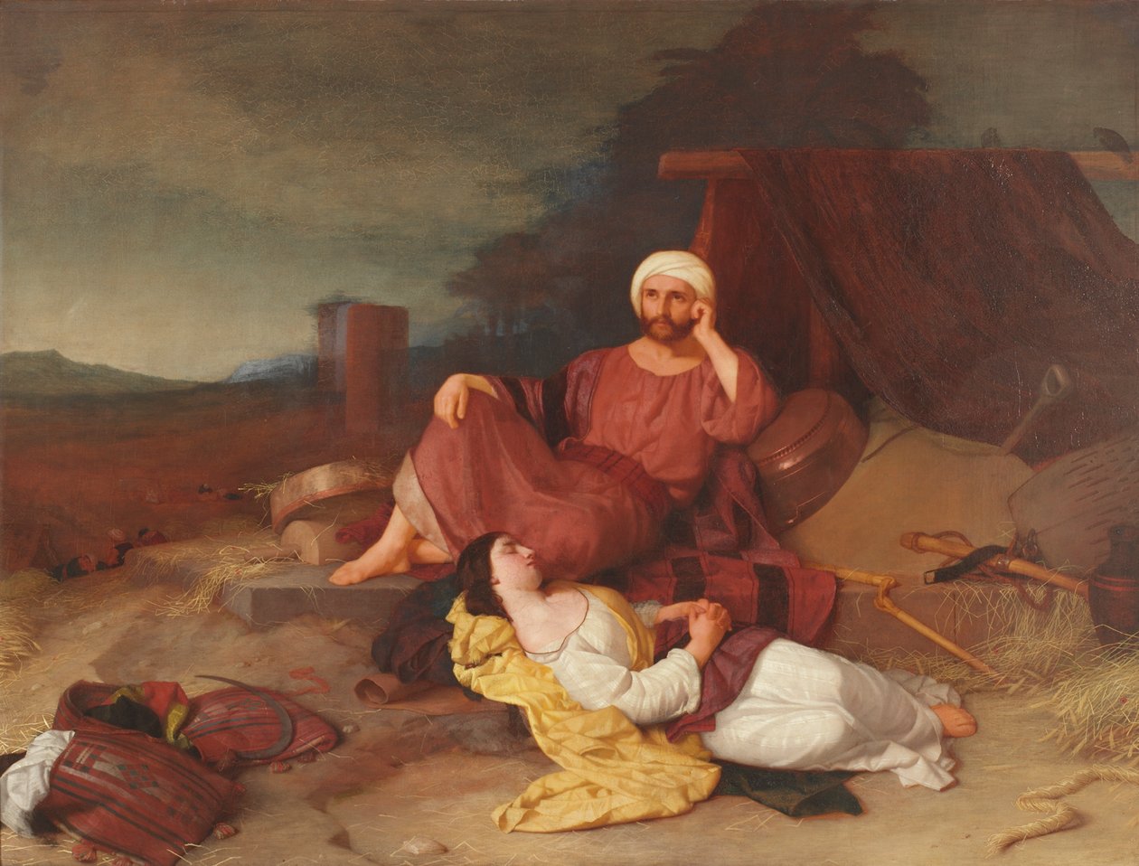 Boaz e Ruth, c.1853 da Charles Lock Eastlake