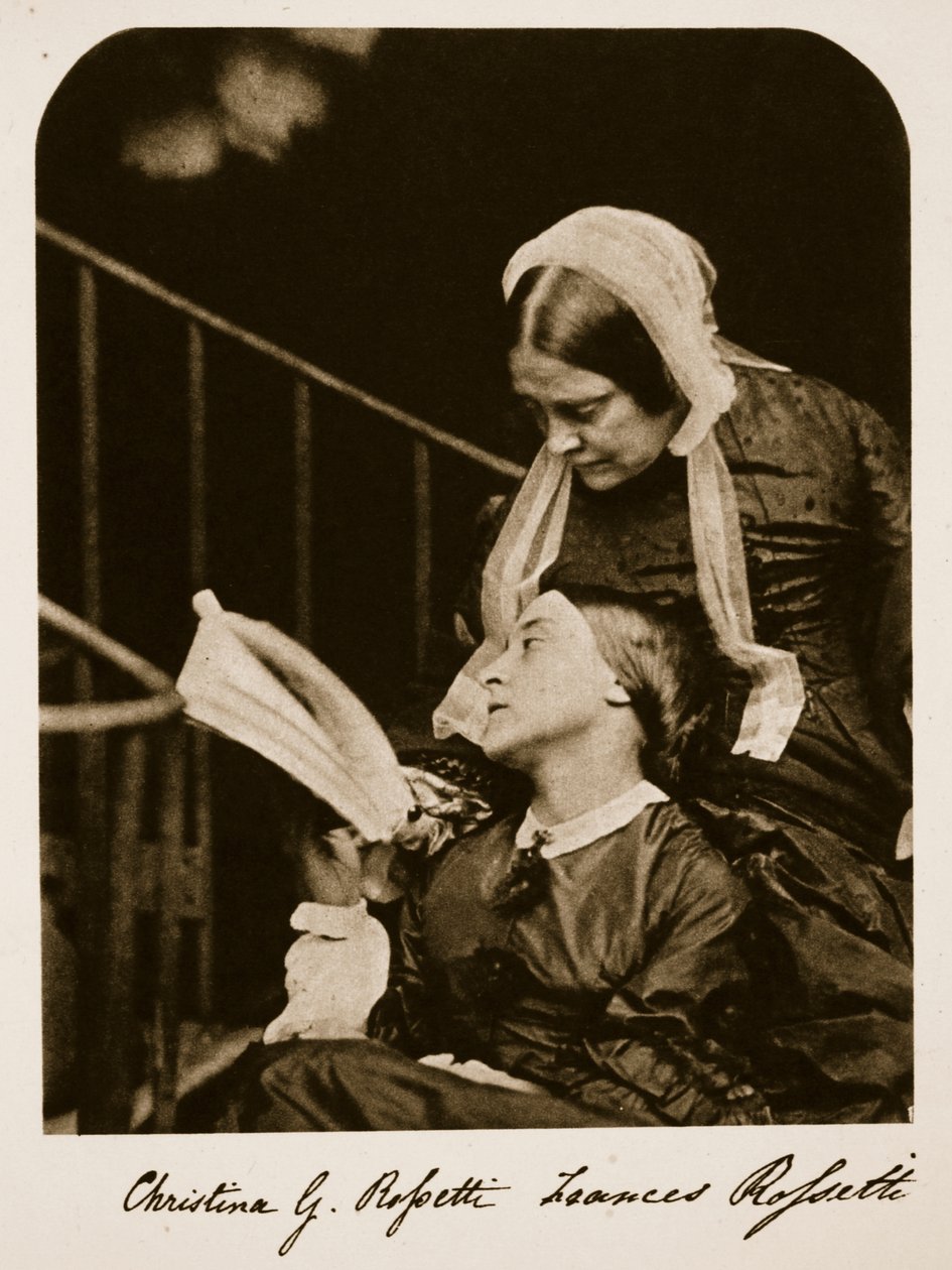 Christina Rossetti e sua madre Frances Rossetti, 7 ottobre 1863 da Charles Lutwidge Dodgson
