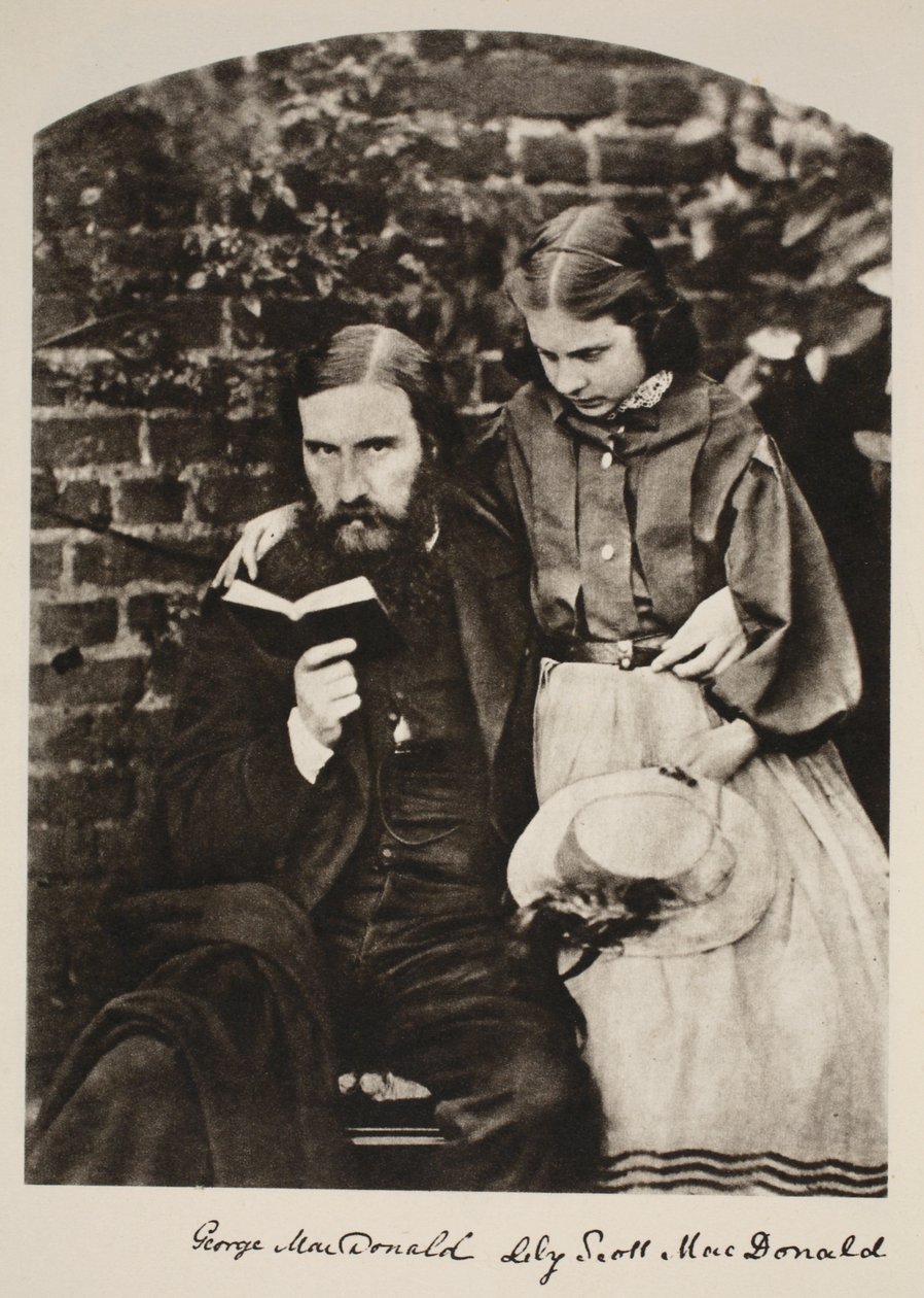 George MacDonald e sua figlia Lily, 14 ottobre 1863 da Charles Lutwidge Dodgson