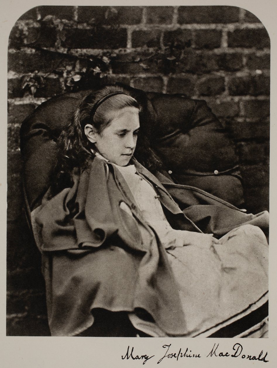 Mary MacDonald, 10 ottobre 1863 (foto seppia) da Charles Lutwidge Dodgson