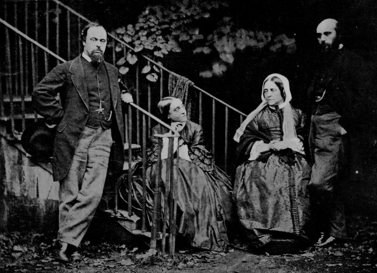 Ritratto della famiglia Rossetti, 1864 da Charles Lutwidge Dodgson