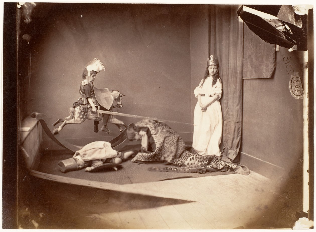 San Giorgio e il drago da Charles Lutwidge Dodgson