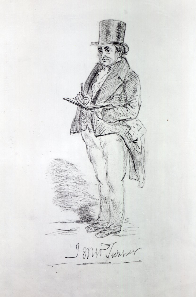 Joseph Mallord William Turner, 1844 da Charles Martin