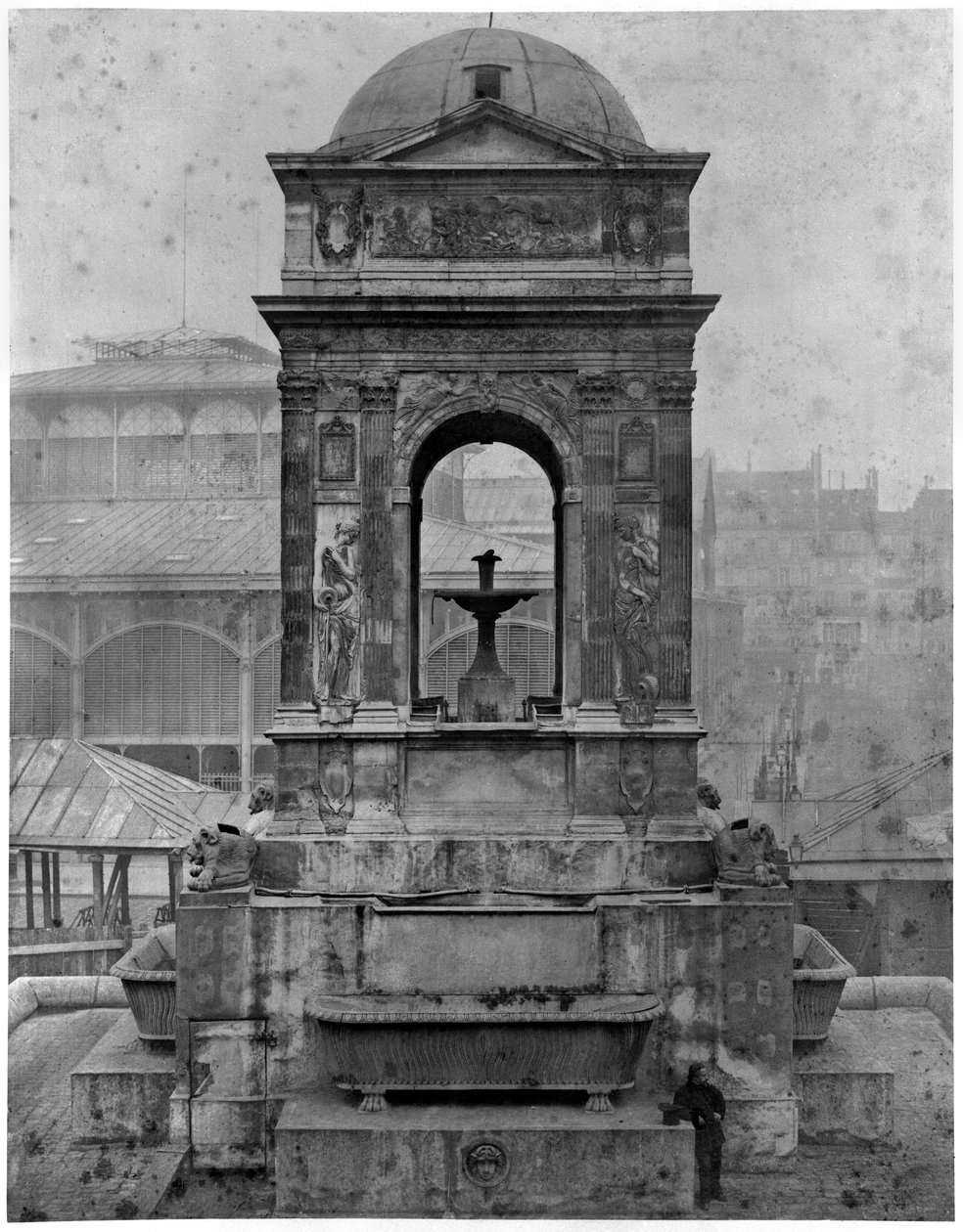Fontana degli Innocenti, 1547 da Charles Marville