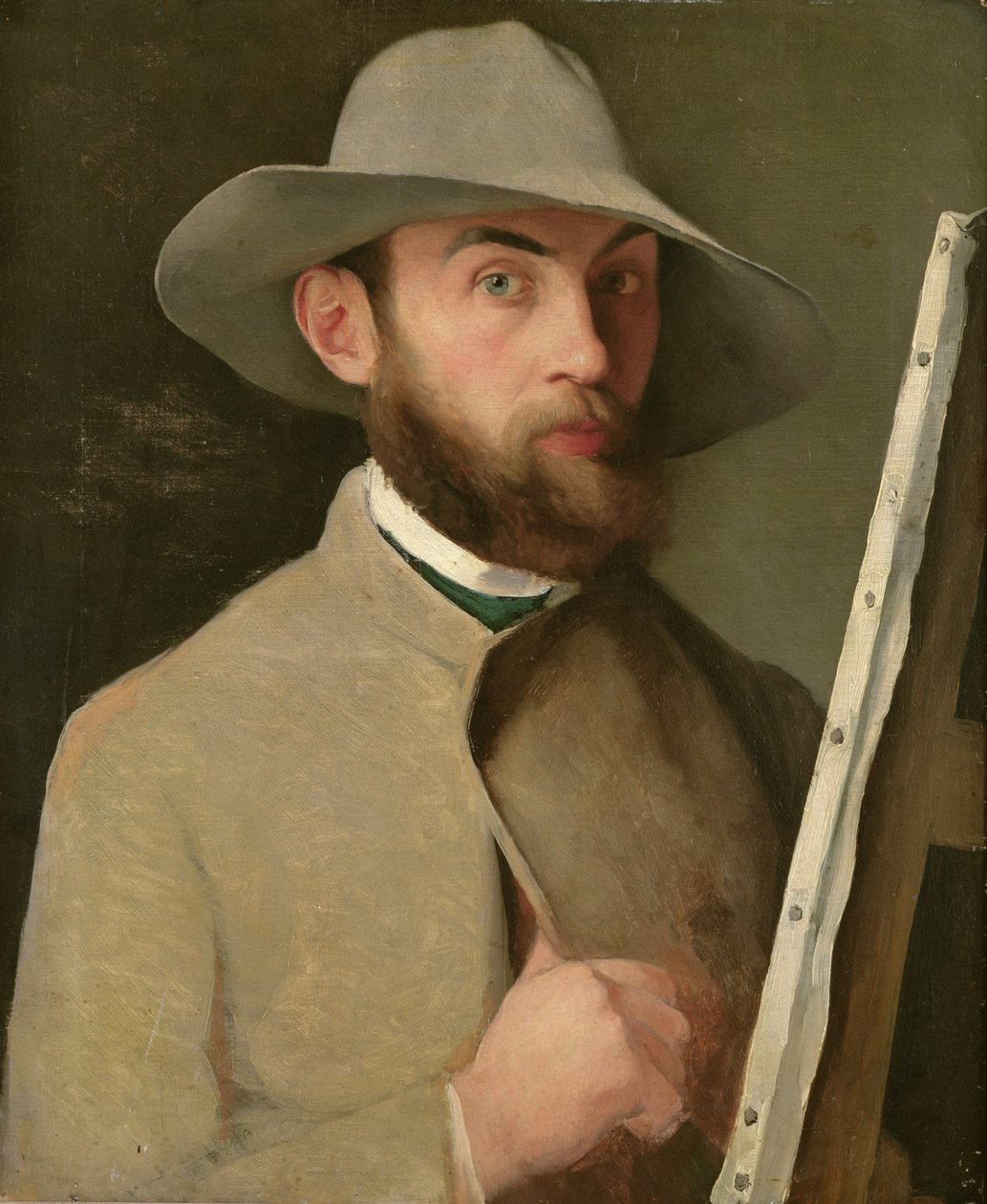 Autoritratto, c.1890 da Charles Maurin