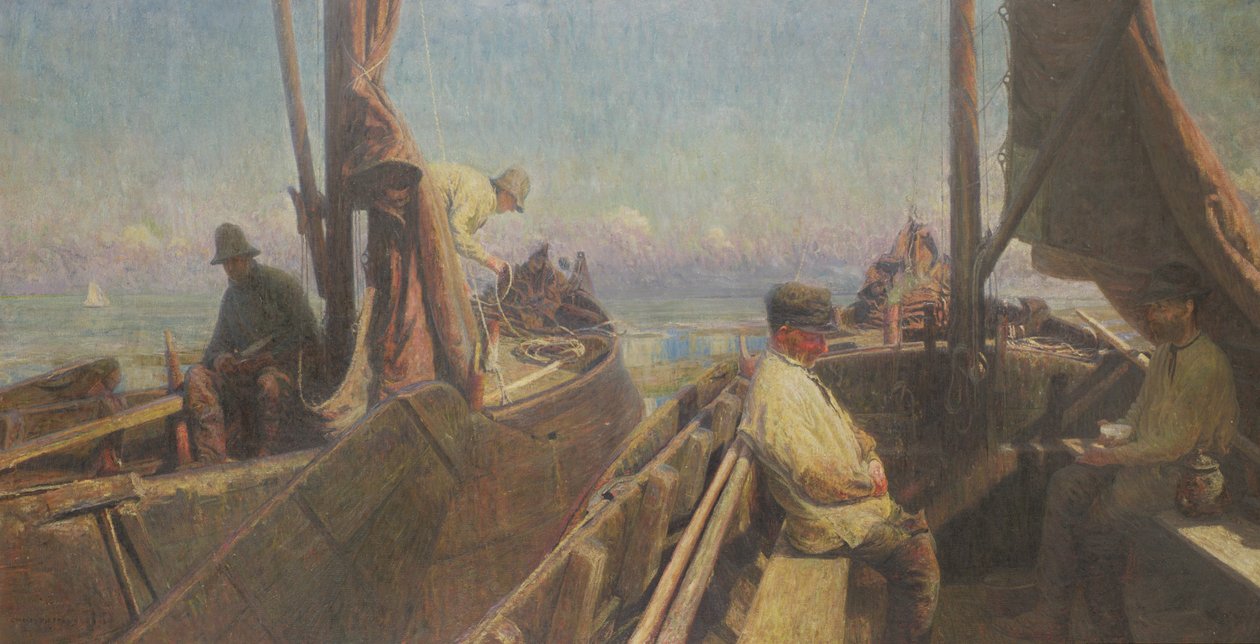 Pescatori di Zeeland da Charles Mertens