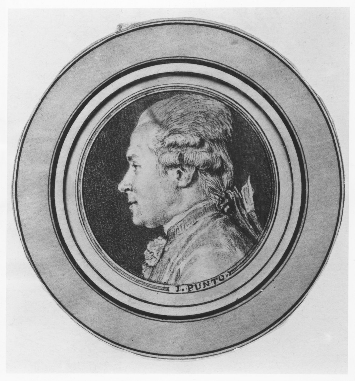 Ritratto di Giovanni Punto da Charles Nicolas II Cochin