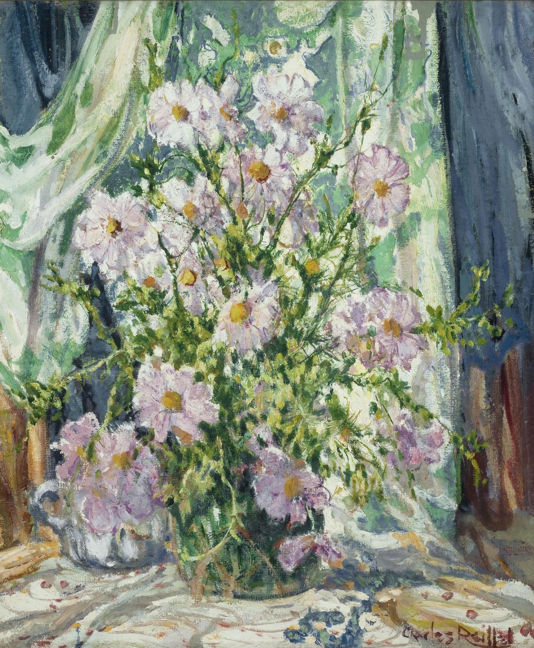 Natura morta con Cosmos, c.1931 da Charles P. Reiffel