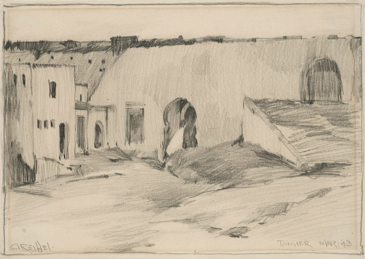 Tangier, marzo 1893 da Charles P. Reiffel
