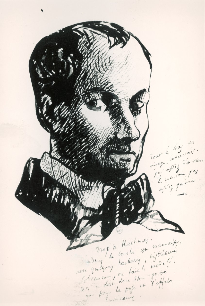 Autoritratto da Charles Pierre Baudelaire