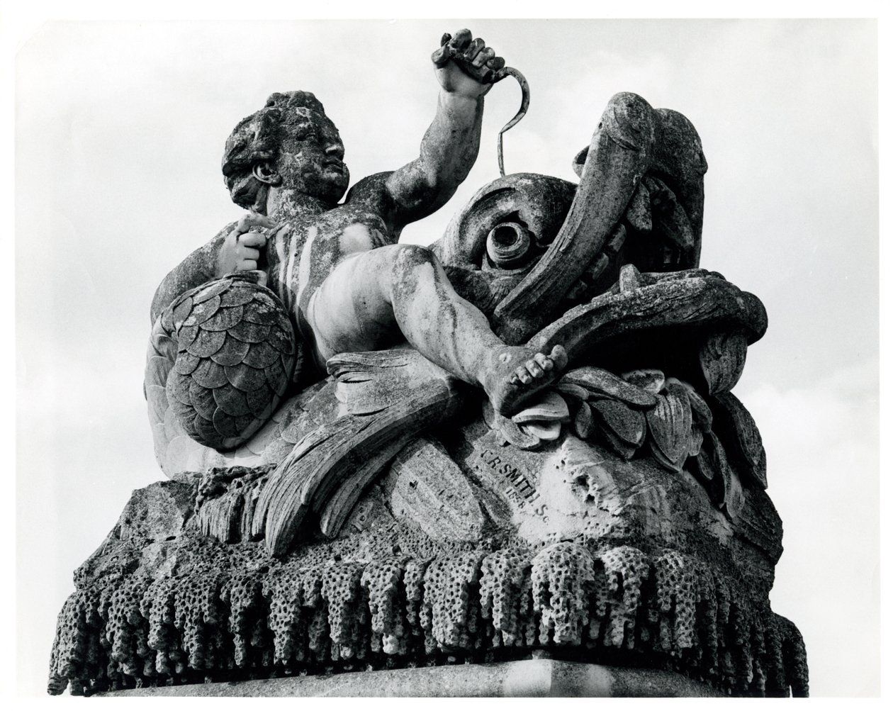 Fontana di Perseo e Andromeda, 1858 (dettaglio) da Charles Raymond Smith