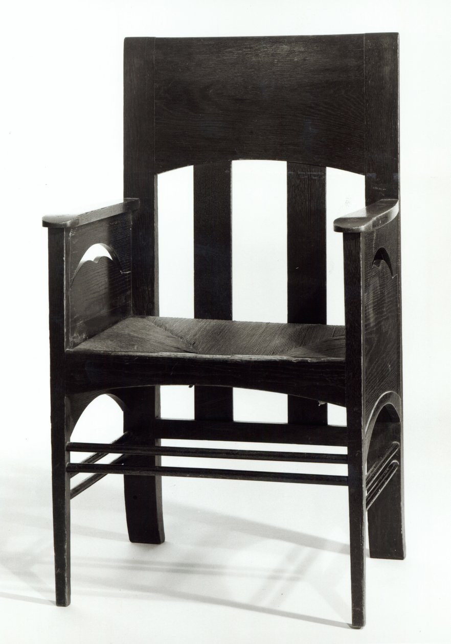 Poltrona, c.1897 da Charles Rennie Mackintosh