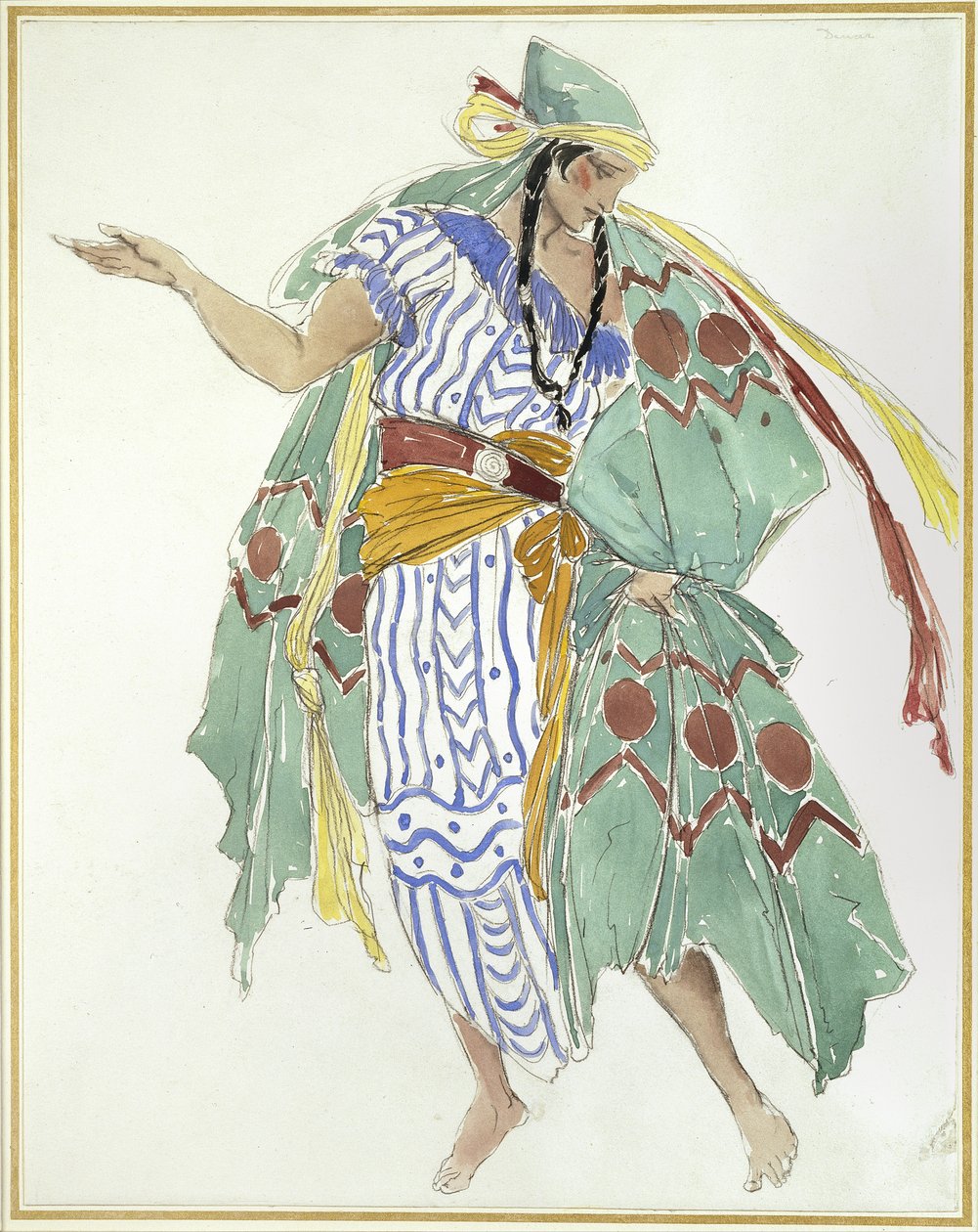 Costume per una ballerina da Charles Ricketts