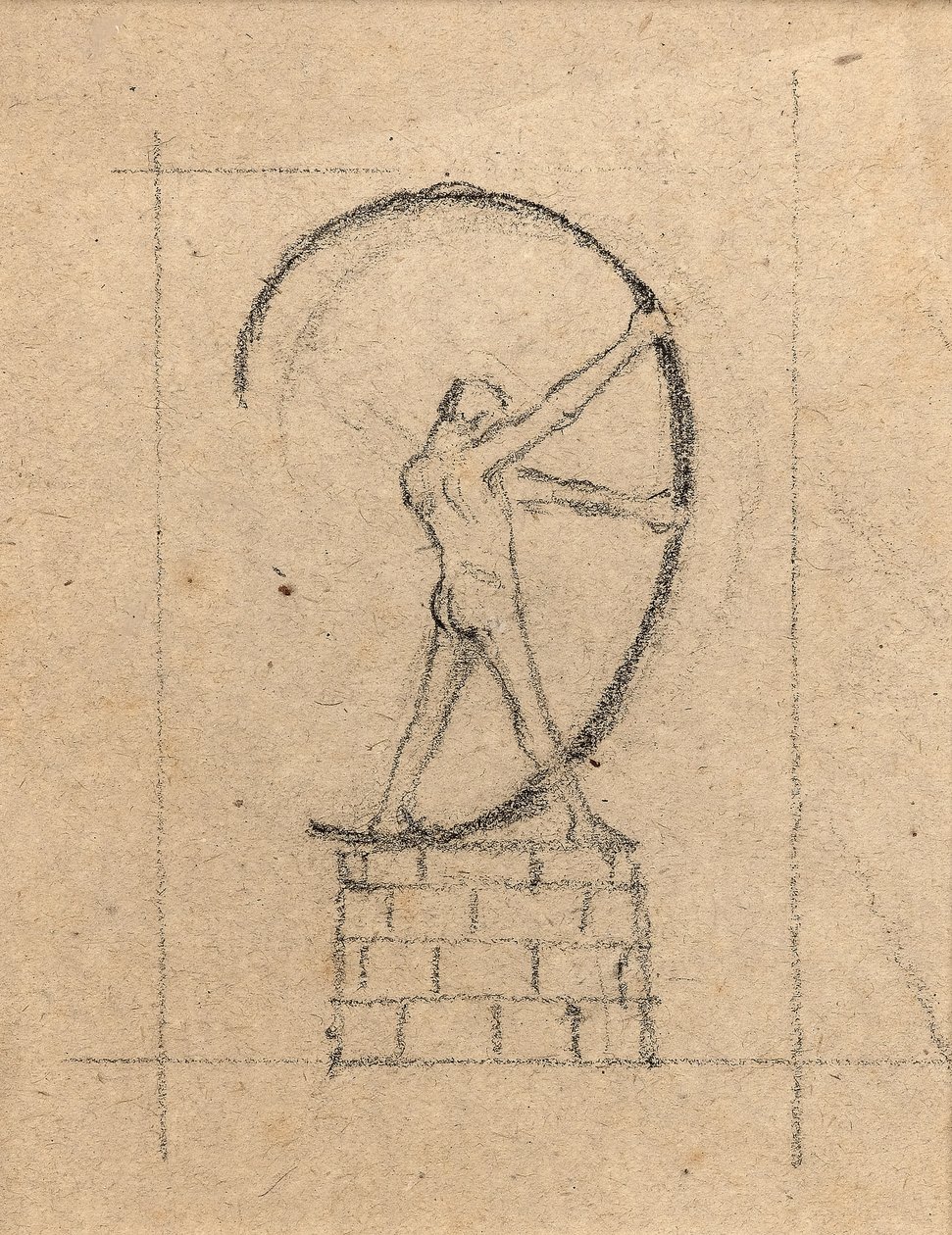 Uomo che tende un arco da Charles Robert Ashbee