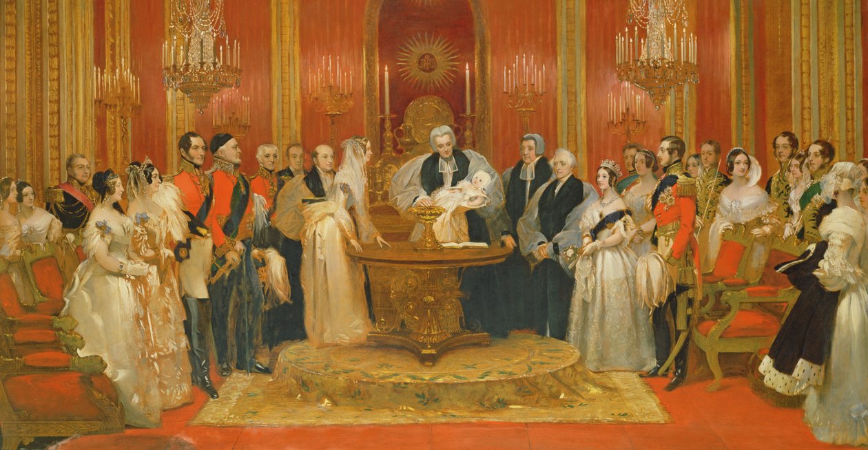 Battesimo della Principessa Reale da Charles Robert Leslie