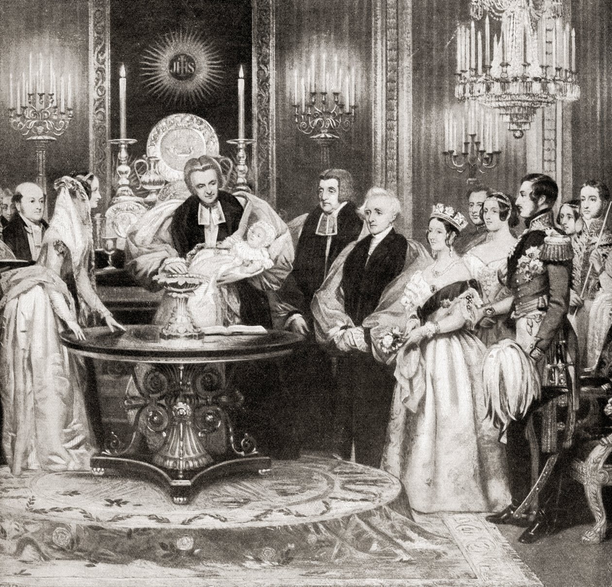 Il Battesimo della Principessa Reale da Charles Robert Leslie