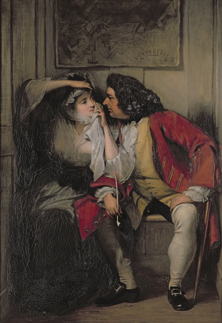Zio Toby e la vedova Wadman da Charles Robert Leslie
