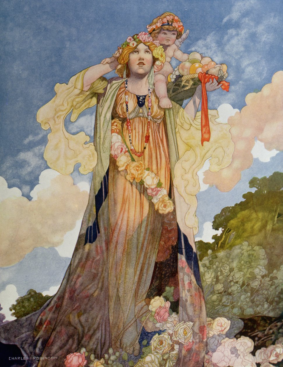 Estate da Le Stagioni commissionato per il Pears Annual del 1920 da Charles Robinson