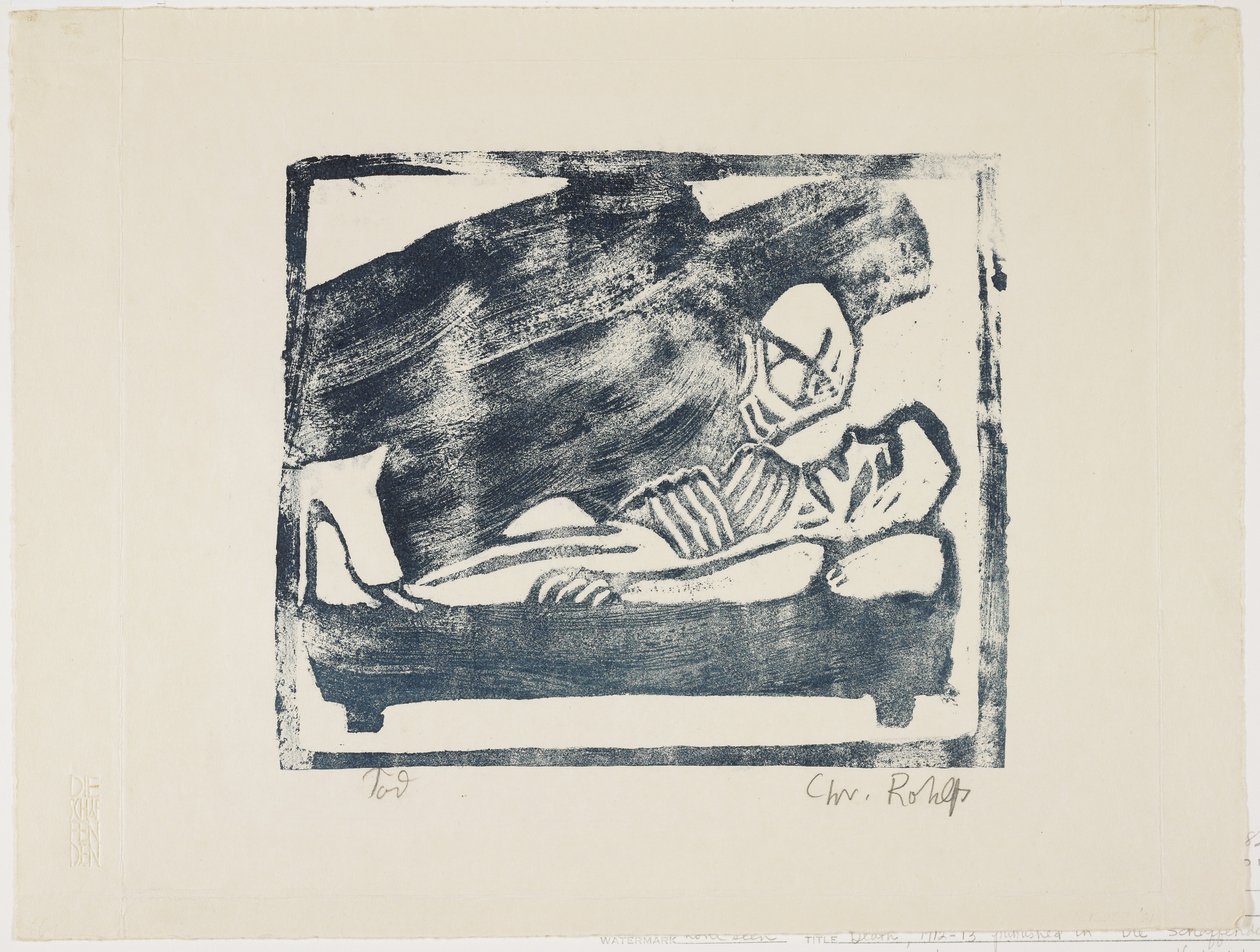 Morte, 1912-1913 da Charles Rohlfs