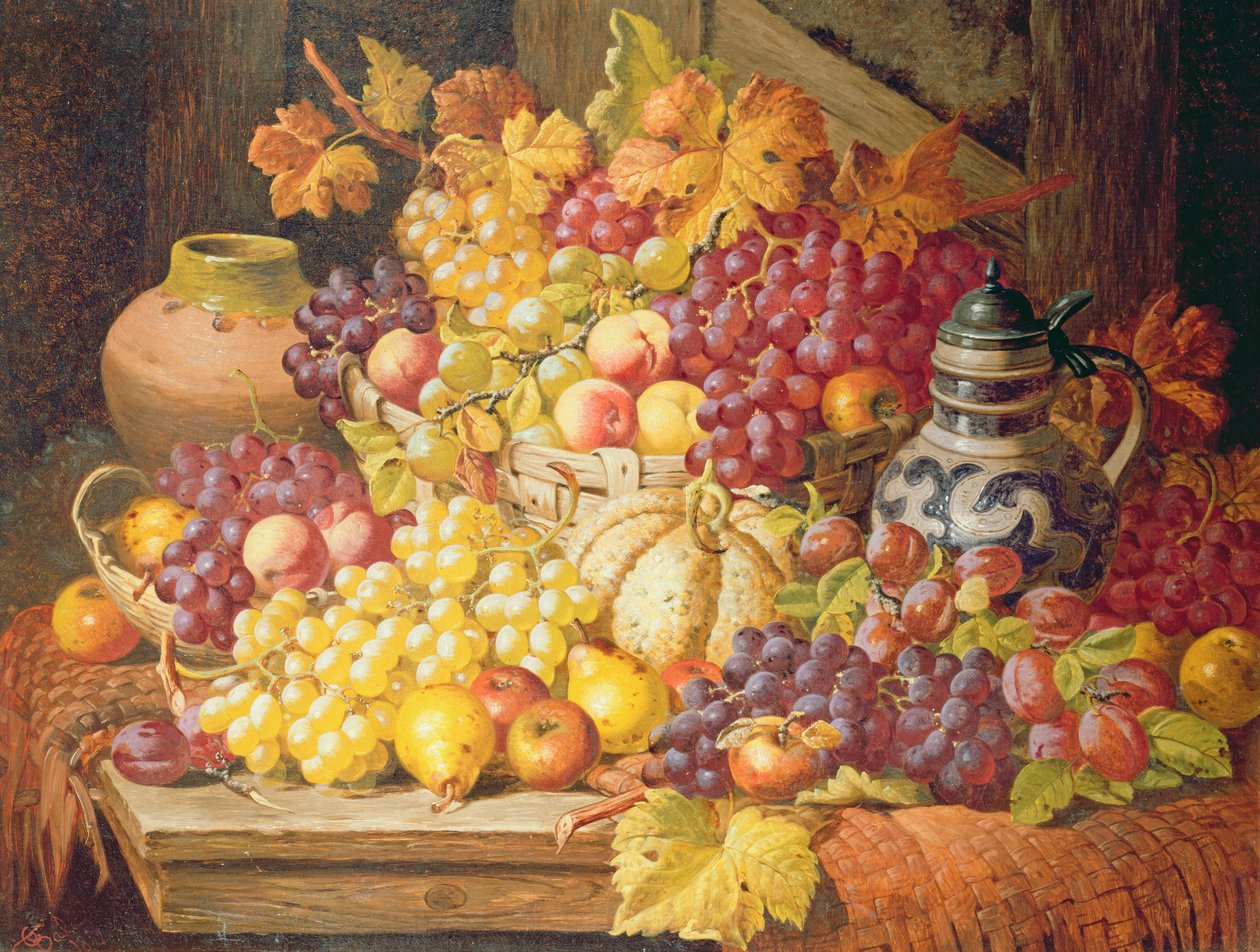 Natura morta con frutta da Charles Thomas Bale