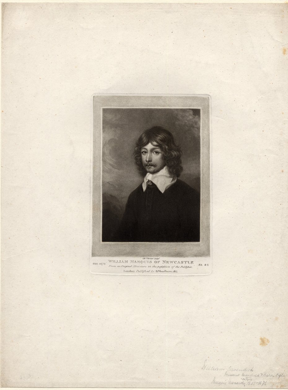 William Cavendish da Charles Yardley Turner