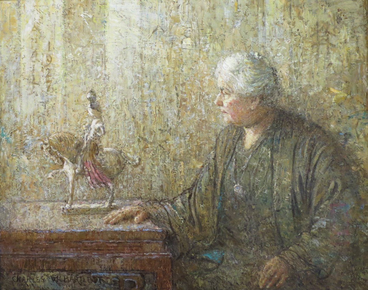 Ritratto della signora Charles Montague Cooke Anna Rice Cooke da Charles William Bartlett