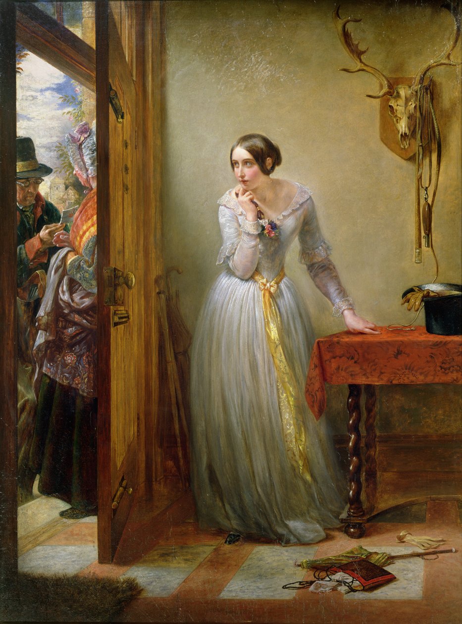 Palpitazione, 1844 da Charles West Cope