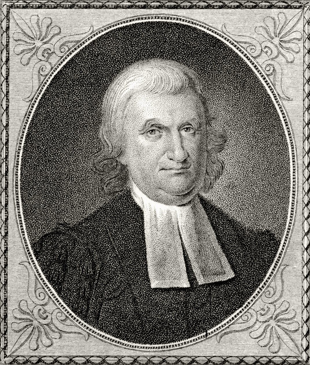Dr John Witherspoon, inciso da James Barton Longacre (1794-1869) da Charles Willson Peale