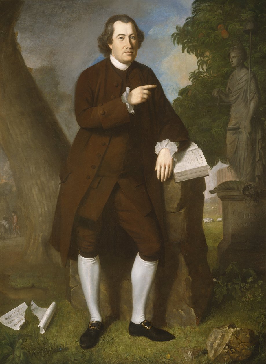John Beale Bordley, 1770 da Charles Willson Peale