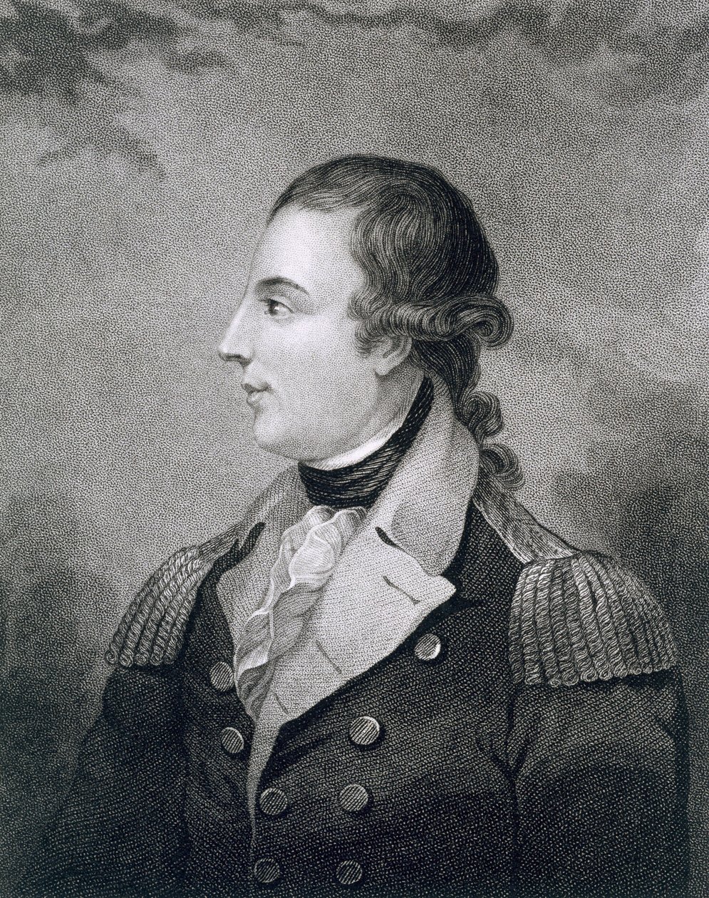 Richard Montgomery (1736-75) inciso da E. Mackenzie da Charles Willson Peale