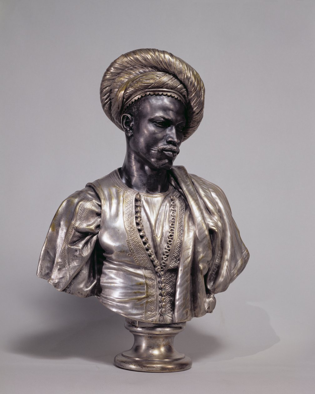 Un sudanese in costume algerino da Charles Henri Joseph Cordier