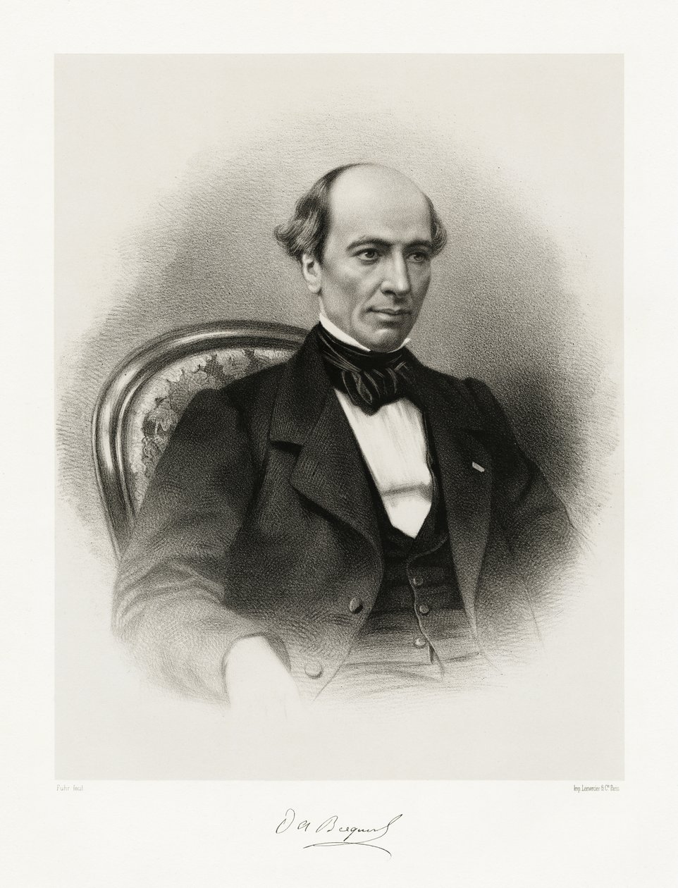 Louis Alfred Becquerel da Charles Jeremie Fuhr