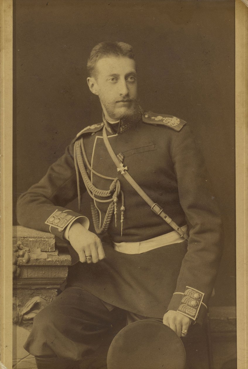 Ritratto del granduca Costantino Costantinovich di Russia da Charles Bergamasco