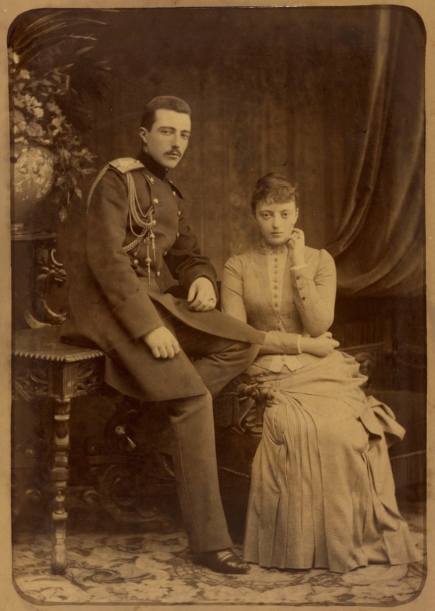 Granduca Mikhail Mikhailovich di Russia e Granduchessa Anastasia Mikhailovna di Russia da Charles Bergamasco