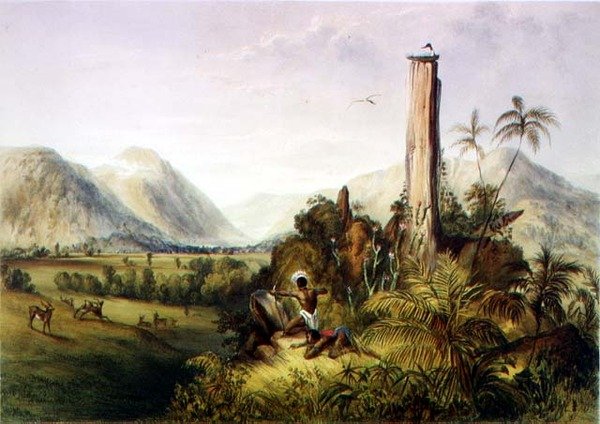 Pure-Piapa, una notevole pietra basaltica in Guiana, da 