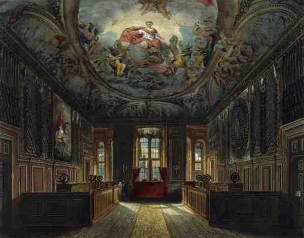 La Sala della Guardia della Regina, Castello di Windsor, da 