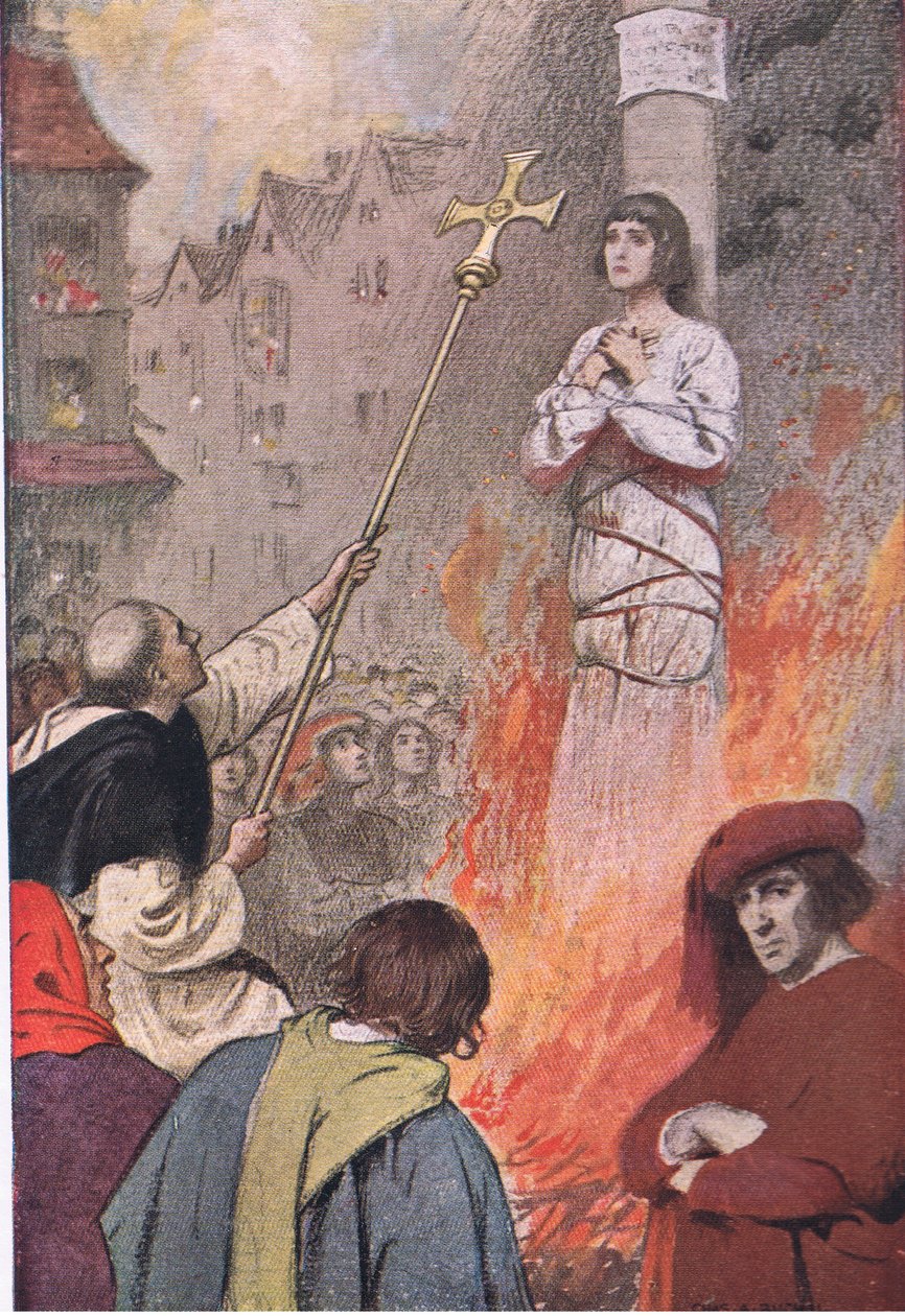 Nel mercato di Rouen, da La storia di Giovanna d