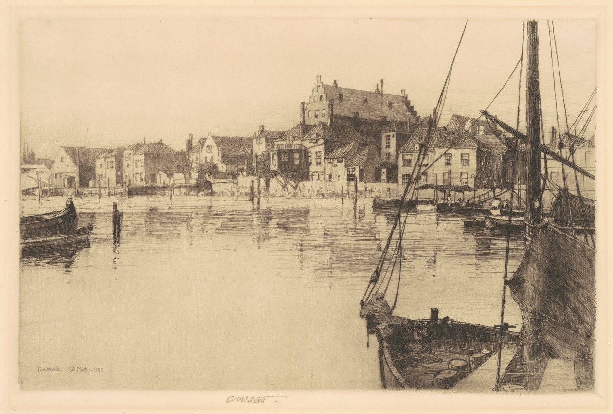 Dordrecht (Vecchio magazzino) da Charles A. Platt