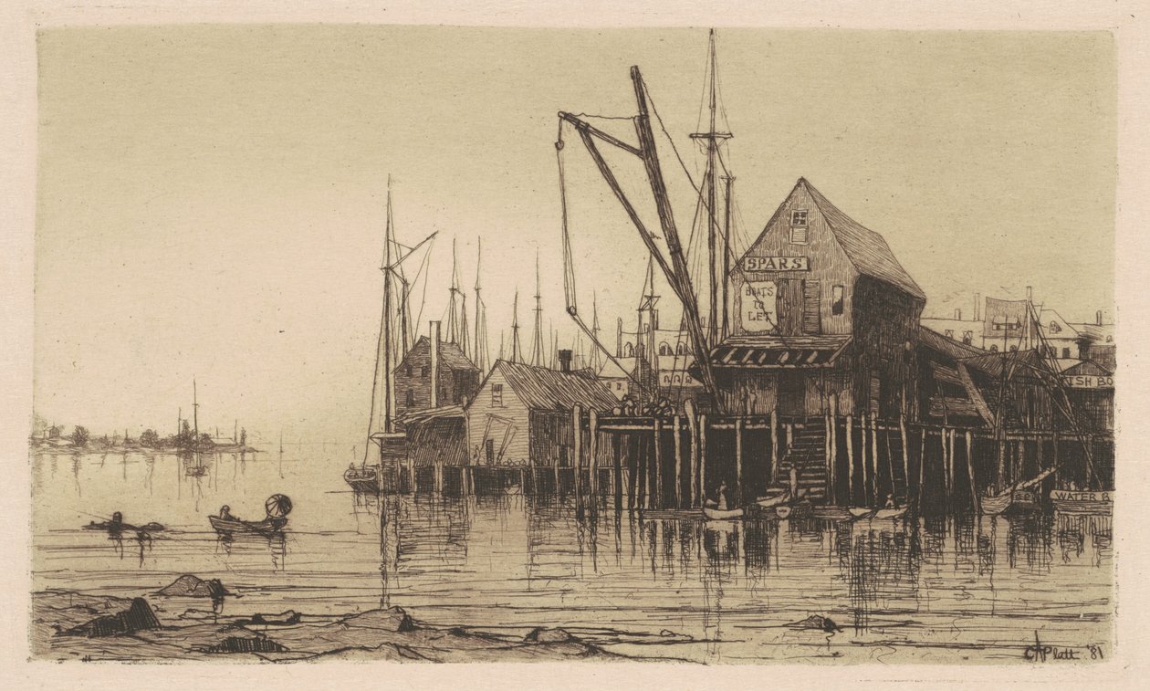 Vecchia Casa delle Barche da Charles A. Platt