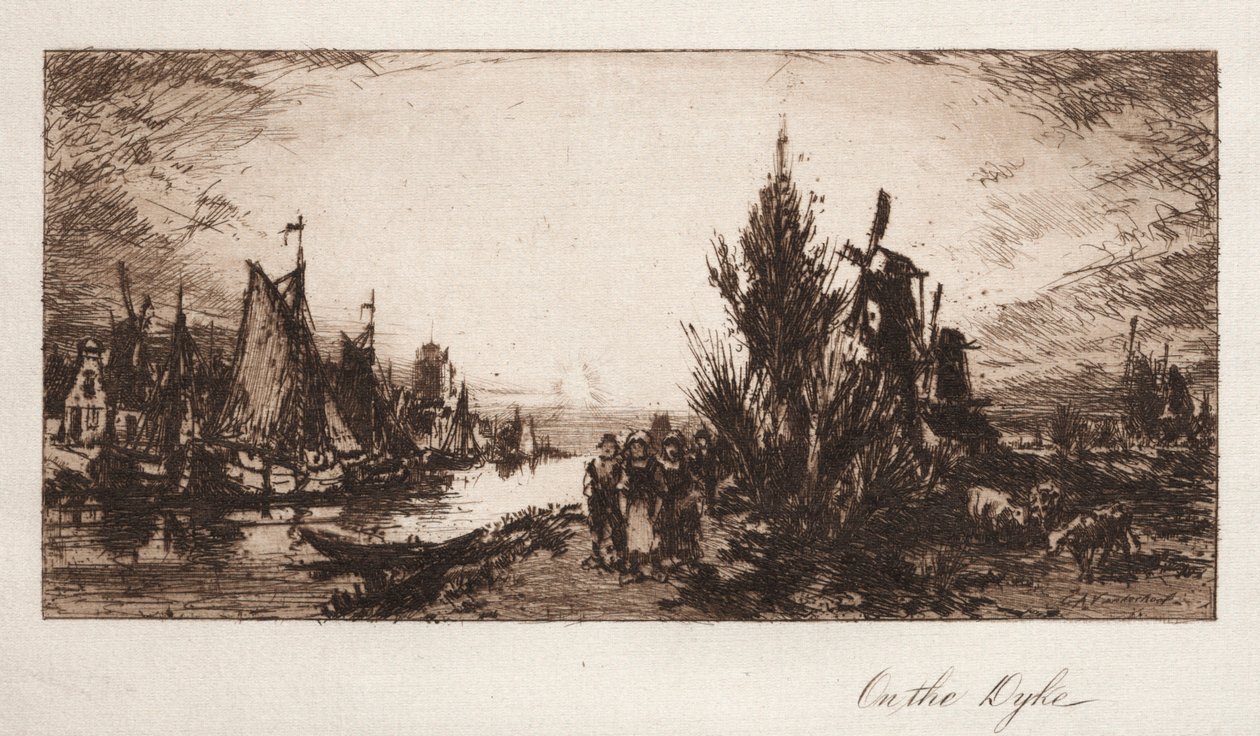Sul Diga, 1885 da Charles A. Vanderhoof