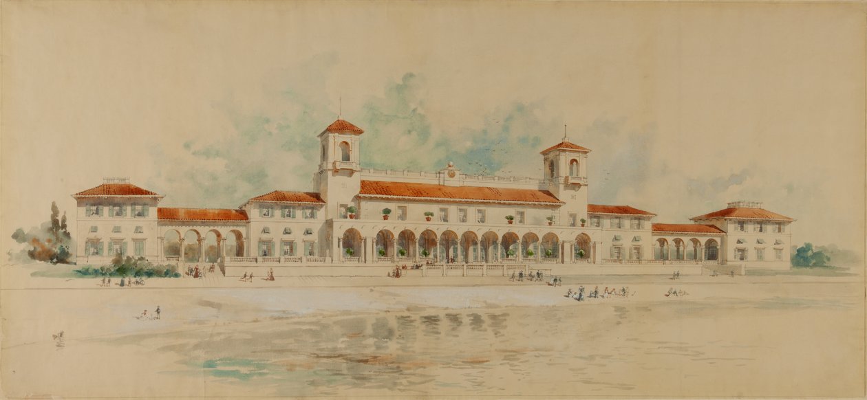 Edificio principale, Richmond Beach Park, Staten Island da Charles Adams Platt